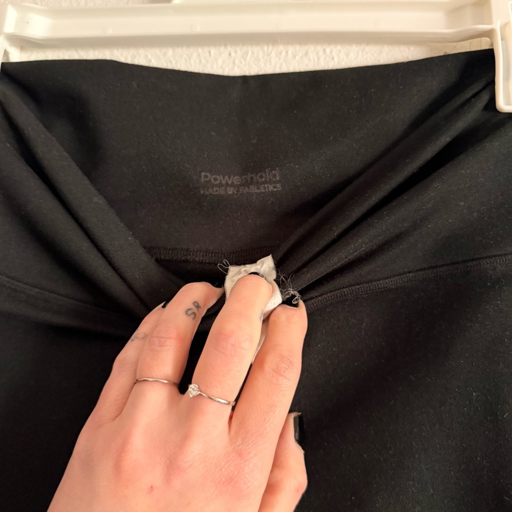 ▪️ Fabletics • BUNDLE of PowerHold Leggings in White & Black, 1 PureLuxe in Gray - Picture 12 of 15